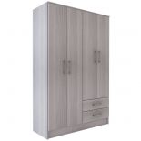 imagen de Placard Bahia 4 Puertas 2 Cajones 121x184x47cm Jacaranda Orlandi