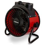 imagen de Caloventor Ciclónico Liliana 2400w Rojo Metálico 2 Niveles