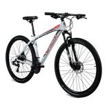 imagen de Bicicleta MTB Topmega Sunshine R29 21V Shimano Gris/Rojo Talle L