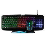 imagen de Kit Gamer NBX Teclado RGB + Mouse + Mousepad NBX-SET1000