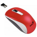 imagen de Mouse Inalámbrico Genius Rojo y Blanco NX-7010