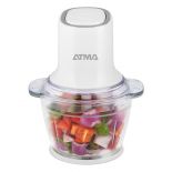 imagen de Picadora de Alimentos ATMA 500w Bowl de Vidrio Blanca PI23AP