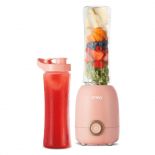 imagen de Licuadora Personal Essential Fit ATMA 600ML 300w 2 Botellas Rosa LP8445PAP