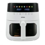 imagen de Freidora Sin Aceite Atma con Visor 6 Litros Panel Digital Blanca FR246AWP