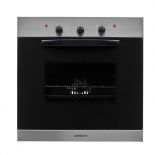 imagen de Horno Eléctrico Longvie 60x60cm Grill Termostato Timer Acero Inoxidable HE1500X