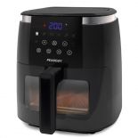 imagen de Freidora Sin Aceite Peabody 6.5L Digital Visor Negra PE-AFD650N