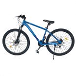 imagen de Bicicleta Mountain Bike Randers Kawill R29 Talle M Azul Full Shimano BKE-2129-MA