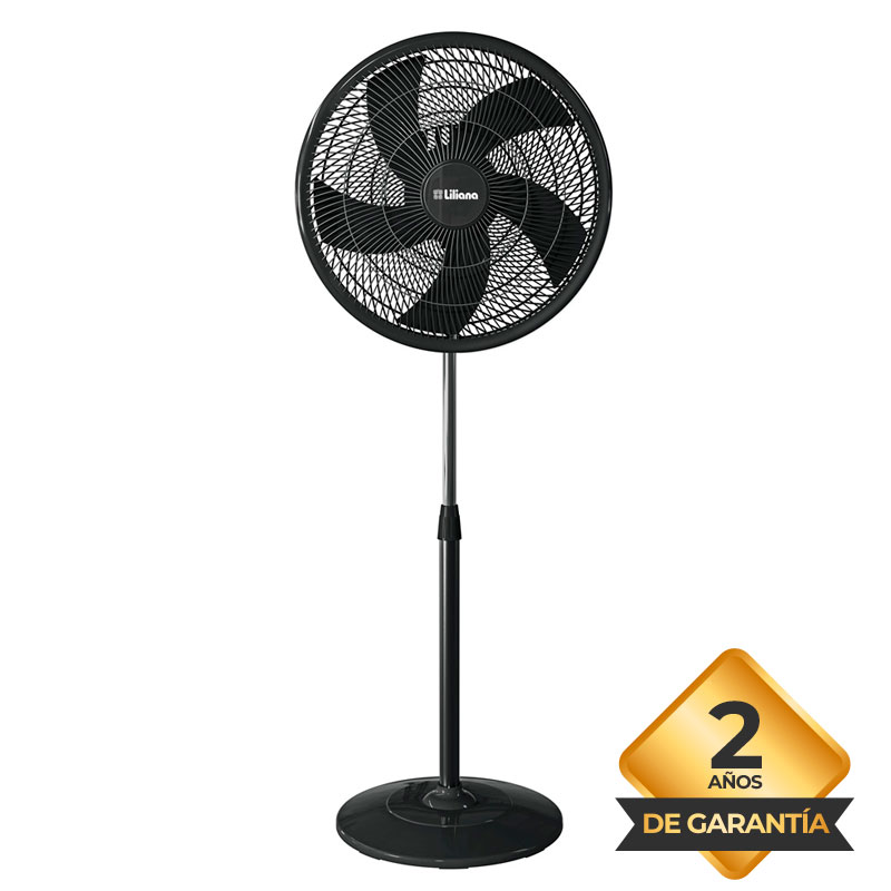 Ventilador, de, Pié, 20, pulgadas, 5, Aspas, 3, Velocidades, 90, watts, Liliana, vvp20p, novogar.