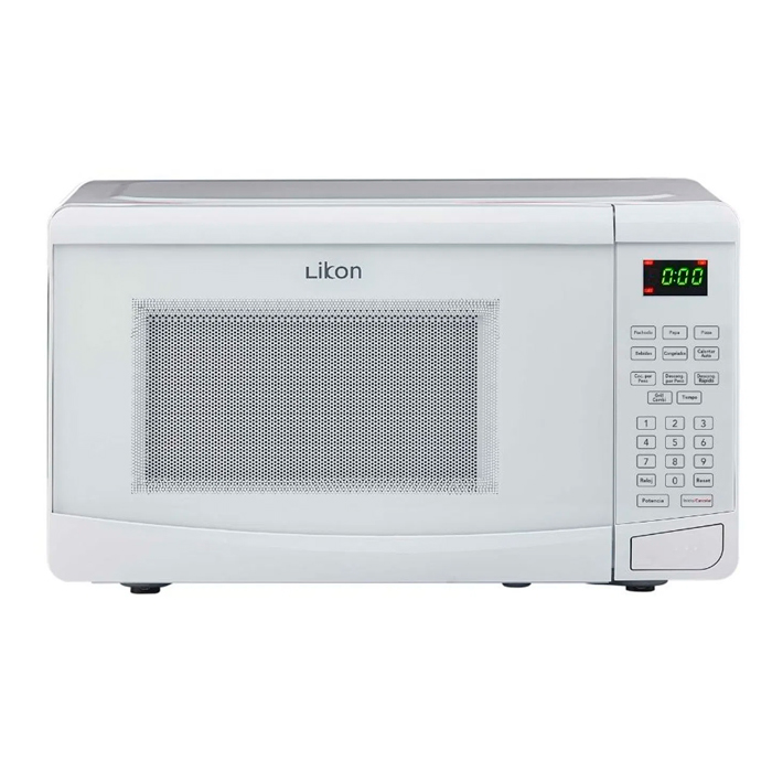 Microondas, Digital, Blanco, 23, litros, con, Grill, likon, LI23G-S20.