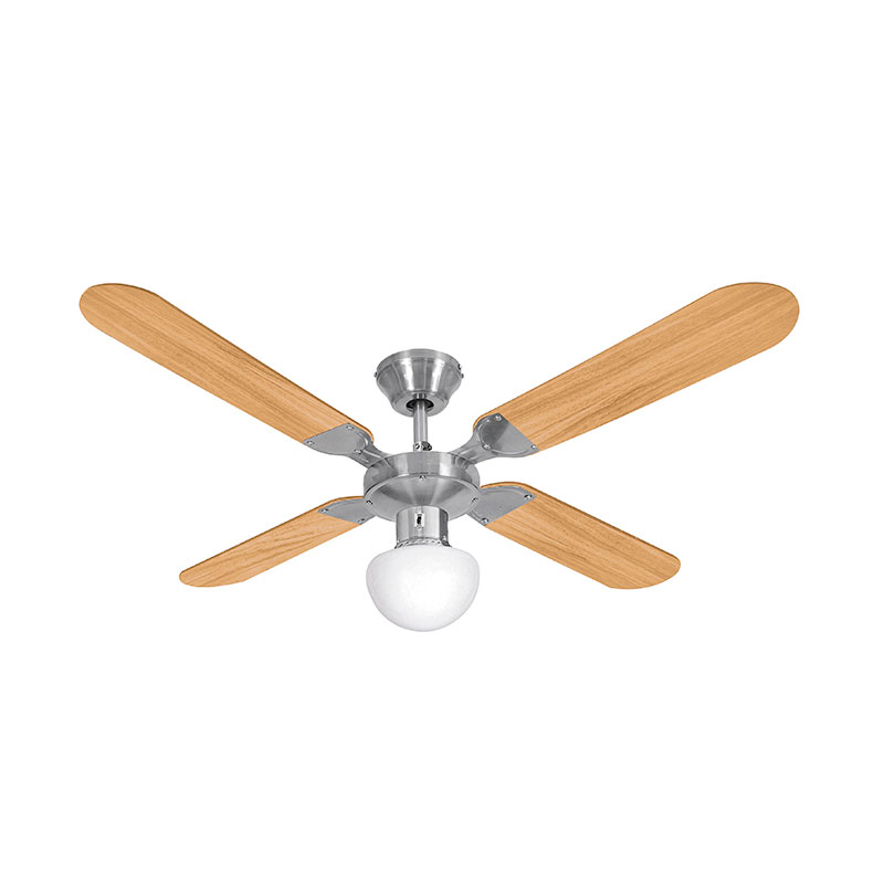 Ventilador, de, techo, 4, Palas, de, Madera, Reversibles, 120, cm, Liliana, VVTHM214.