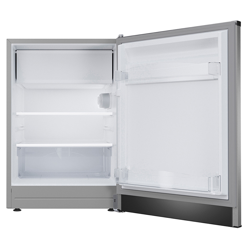 heladera, heladeras, refrigerador, refrigeradores, nevera, neveras, con, congelador, bajo, mesada, baja, drean, 120l, 120lts, 120, litros, gris, plata, silver, cíclica, ciclicas, ciclico, ciclicos, aluminio, aluminium, estante, estantes, de, vidrio, templado, HDR120F00S.