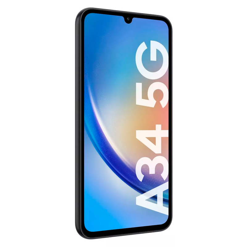 celular, celulares, smartphone, smartphones, liberado, liberados, libre, libres, samsung, galaxy, a34, 5g, 6gb, 128gb, android, grafito, negro, gris, oscuro, SM-A346-GRAFITO.