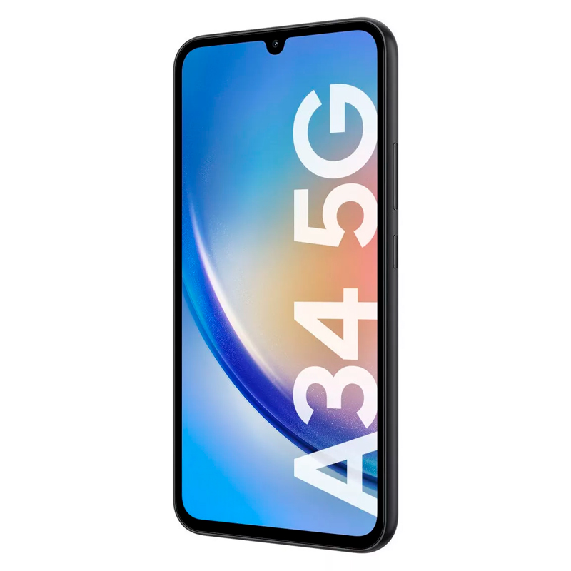 celular, celulares, smartphone, smartphones, liberado, liberados, libre, libres, samsung, galaxy, a34, 5g, 6gb, 128gb, android, grafito, negro, gris, oscuro, SM-A346-GRAFITO.