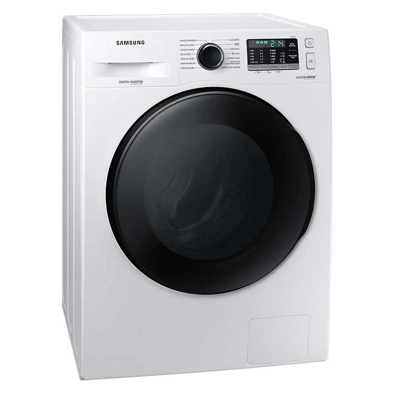 lavarropa, lavarropas, automatico, automaticos, inverter, samsung, carga, frontal, 9.5kg, 1400rpm, blanco, WW95AA046BWUBG.