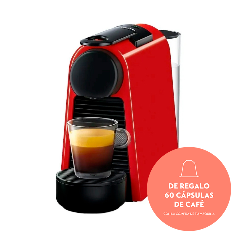 Cafetera, cafeteras, cápsulas, cápsula, Essenza, Mini, Roja, Aeroccino, 3, Nespresso, D30-AR-RE-NE, D30-AR-RE-NE2-I.