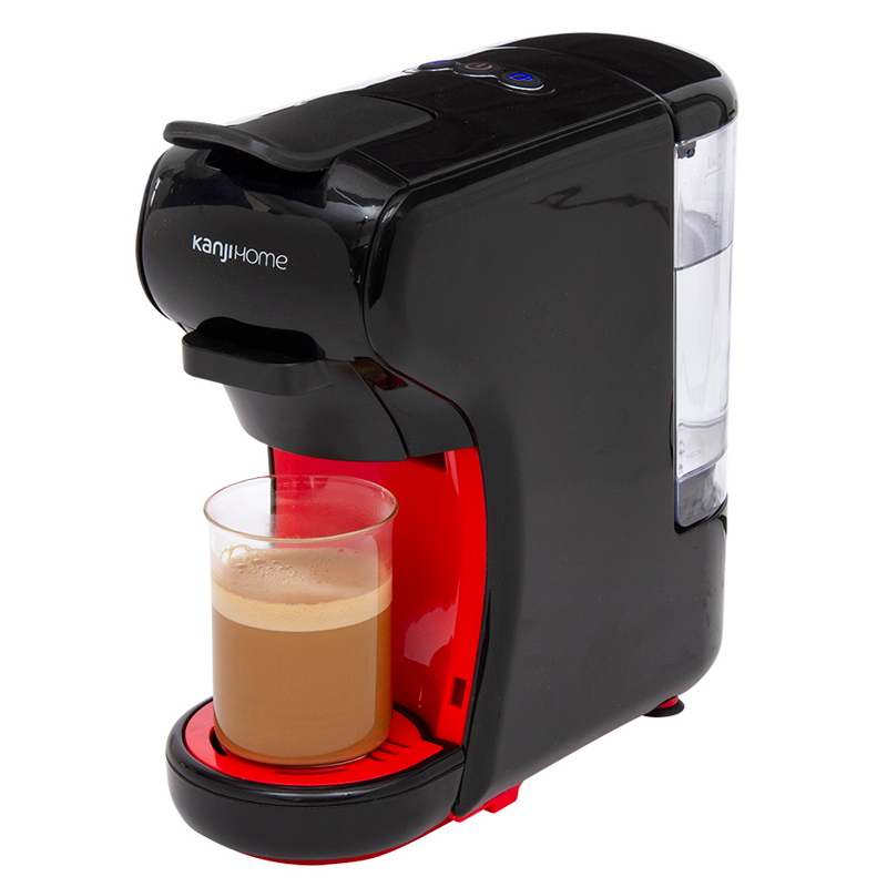 cafetera, cafeteras, express, espress, espresso, kanji, kanji home, multicapsulas, moka, negra, roja, capsulas nespresso, capsulas dolce gusto, capsulas dolce, cafe molido, cafe, KJH-CM1500MC02.