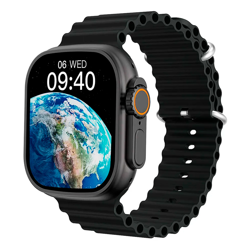 smartwatch, reloj, relojes, inteligente, inteligentes, grow, home, gr, 29, ultra, gr 29 ultra, gr29, doble malla, 2 mallas, dos mallas, malla de silicona, negra, negro, malla de tela, verde, GR-29-ULTRA-NEG.