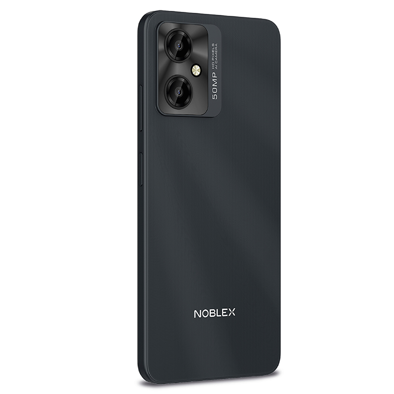 celular, celulares, smartphone, smartphones, telefono, telefonos, noblex, n62, 4gb, memoria, ram, 64gb, almacenamiento, 50mpx, camara, dual sim, negro, N62-NEGRO.