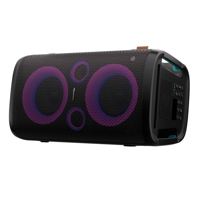 parlante, parlantes, portatil, portatiles, hisense, party, rock, 300w, hp100, audio, musica, sonido, equipos de musica, equipo de musica, sistema de audio, sistema de sonido,.