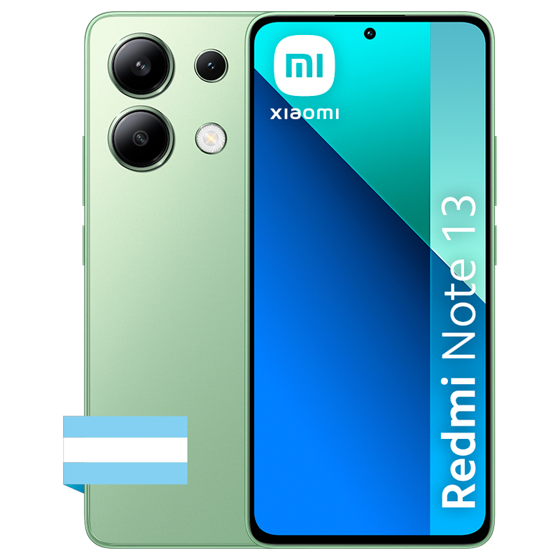 celular, celulares, smartphone, smartphones, telefono, telefonos, xiaomi, redmi, note, 13, xiaomi redmi note 13, redmi note 13, verde, 6gb, 128gb, REDMI-NOTE13-VE.