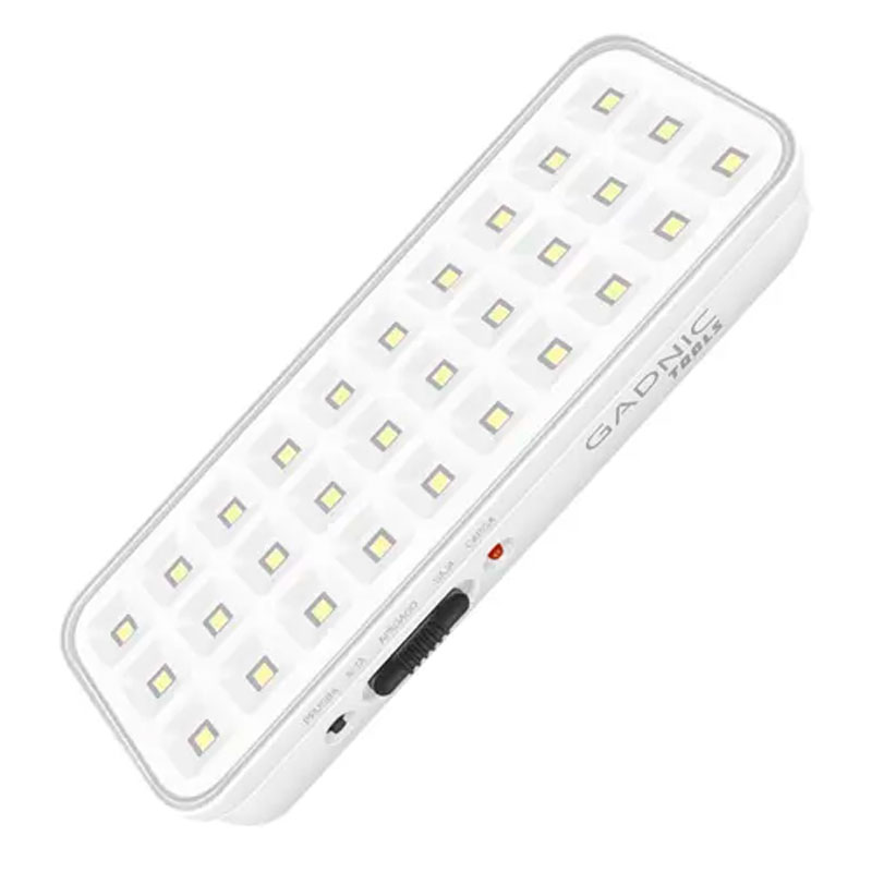 luz, luces, de emergencia, emergencia, luz de emergencia, luces de emergencia, gadnic, tools, 30 leds, led, LUZEME01.