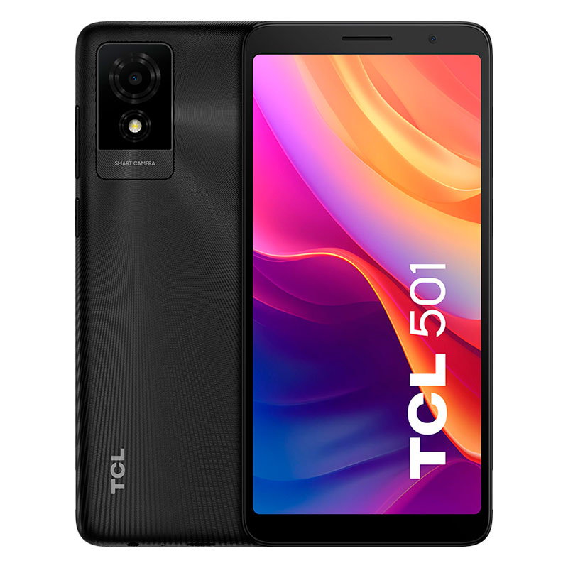 celular, celulares, smartphone, smartphones, tcl, 501, negro, 2gb, ram, 64gb, almacenamiento, TCL-501-NEGRO.