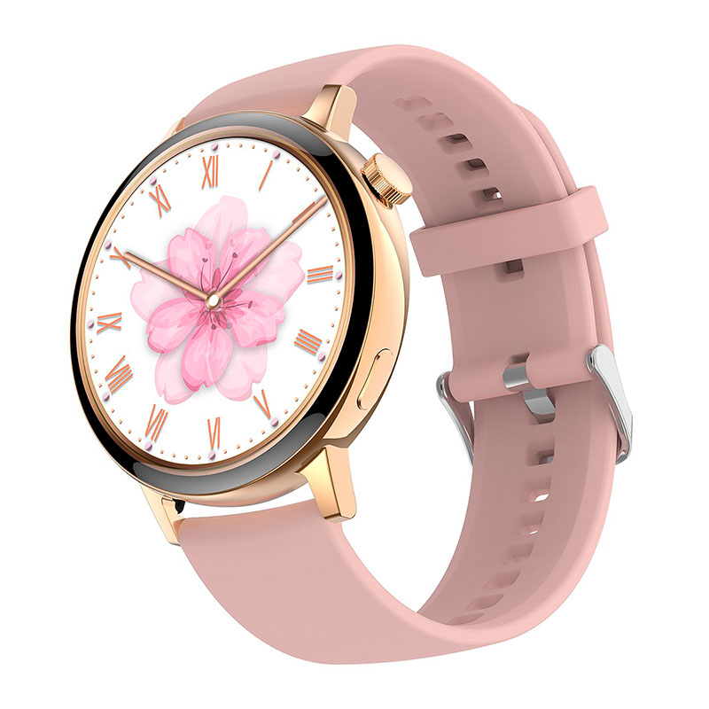 reloj, relojes, smartwatch, smartwatches, inteligente, inteligentes, grow, home, GR-22GT, malla, de, silicona, rosa, pink, GR-22GT-ROSA.