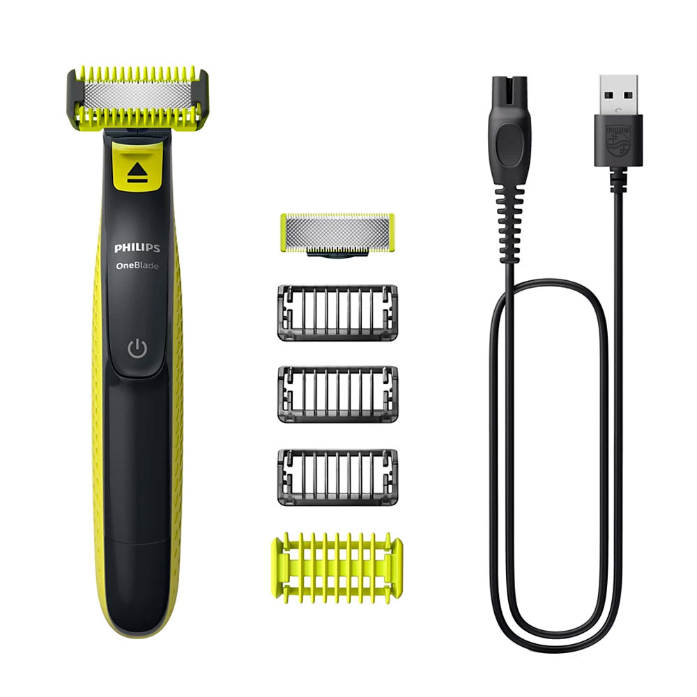 afeitadora, afeitadoras, recortadora, recortadoras, modeladora, modeladoras, de barba, para barba, philips, oneblade, one blade, recargable, recargables, inalambrica, inalambricas, QP2824/10.