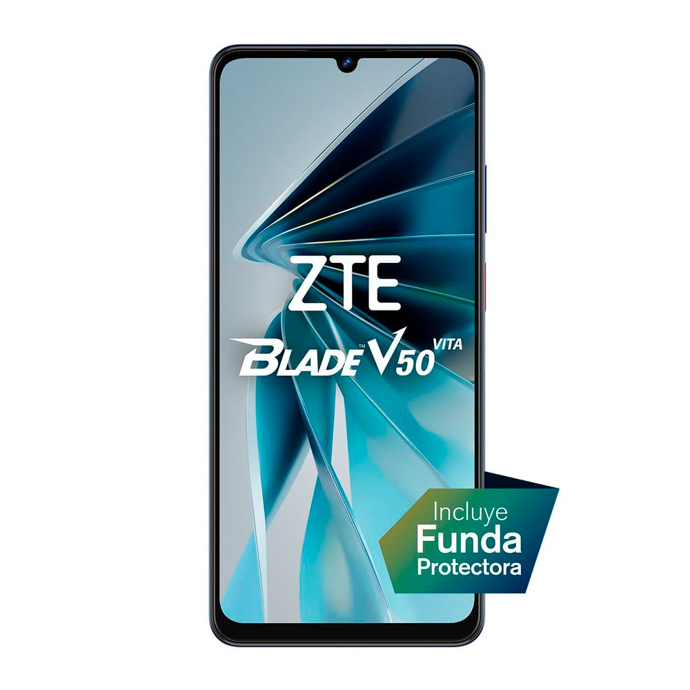 celular, celulares, smartphone, smartphones, celu, celus, zte, v50, vita, azul, 4gb, 256gb, octa-core, o-core, azul, 6.6