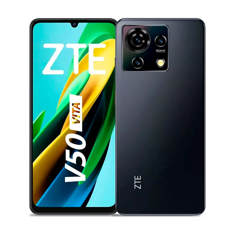 celular, celulares, smartphone, smartphones, celu, celus, zte, v50, vita, azul, 4gb, 256gb, octa-core, o-core, negro, black, 6.6