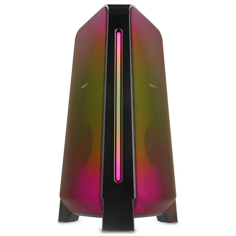 parlante, parlantes, portatil, portatiles, sistema de audio, sistemas de audio, audio, sonido, torre de sonido, torres de sonido, torre, torres, noblex, 4200w, bluetooth, full led, MNT2X.