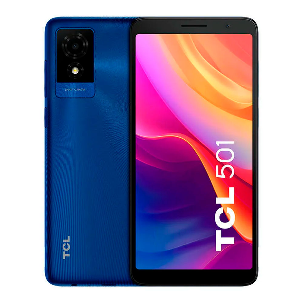 celular, celulares, smartphone, smartphones, tcl, 501, azul, 2gb, ram, 64gb, almacenamiento, TCL-501-AZUL.