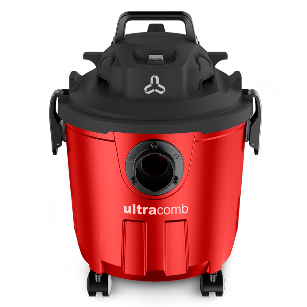 aspiradora, aspiradoras, tambor, ultracomb, 24 litros, 24l, 1400w, roja, rojo, AS-4310-ROJO.