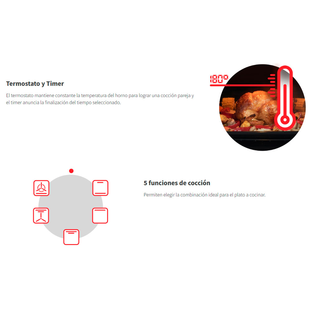 horno, hornos, electrico, electricos, de empotrar, empotrable, empotrables, longvie, acero inoxidable, inoxidable, timer, termostato, grill, 60x60cm, 60x60, 60, 60cm, HE1500X.